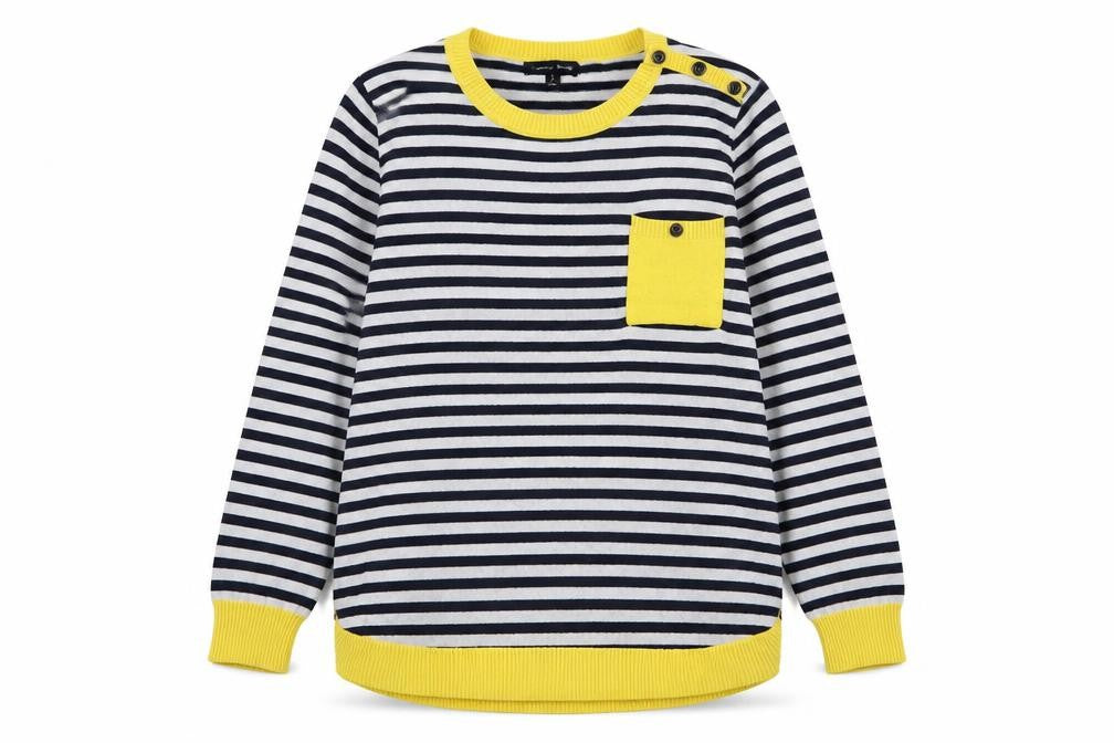 Caroline Morgan Womens Multicoloured Striped  Pullover Jumper Size 8