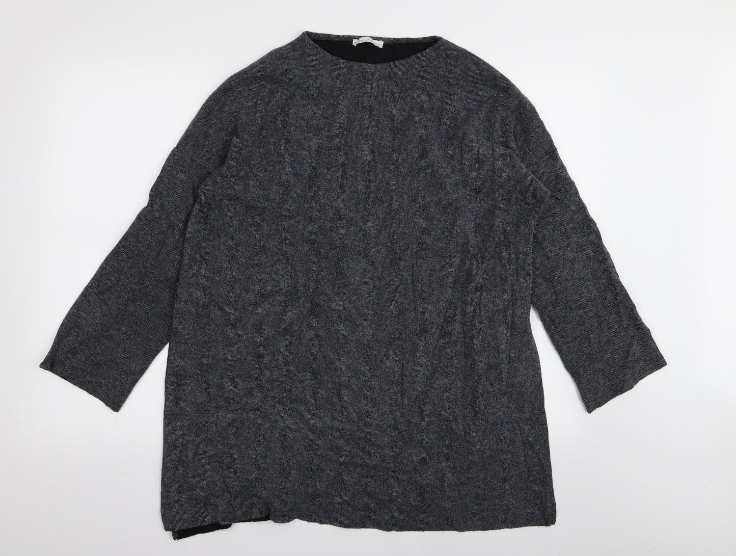 Zara Womens Grey   Pullover Jumper Size M