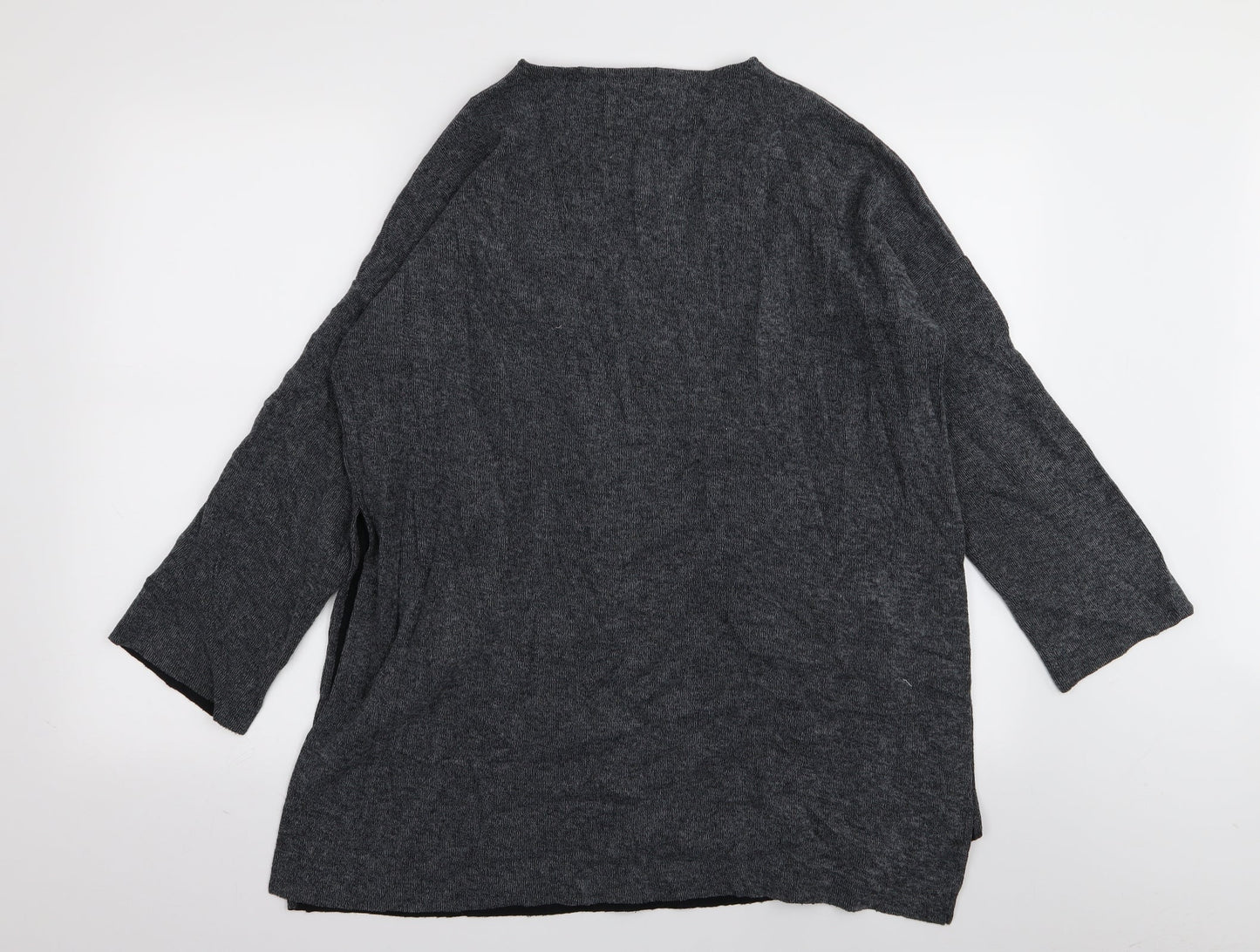 Zara Womens Grey   Pullover Jumper Size M