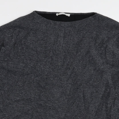 Zara Womens Grey   Pullover Jumper Size M