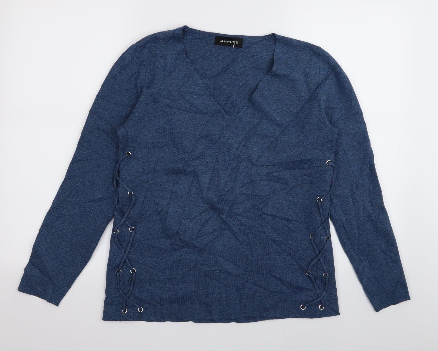 mnode Womens Blue   Pullover Jumper Size M