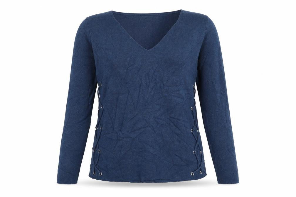mnode Womens Blue   Pullover Jumper Size M