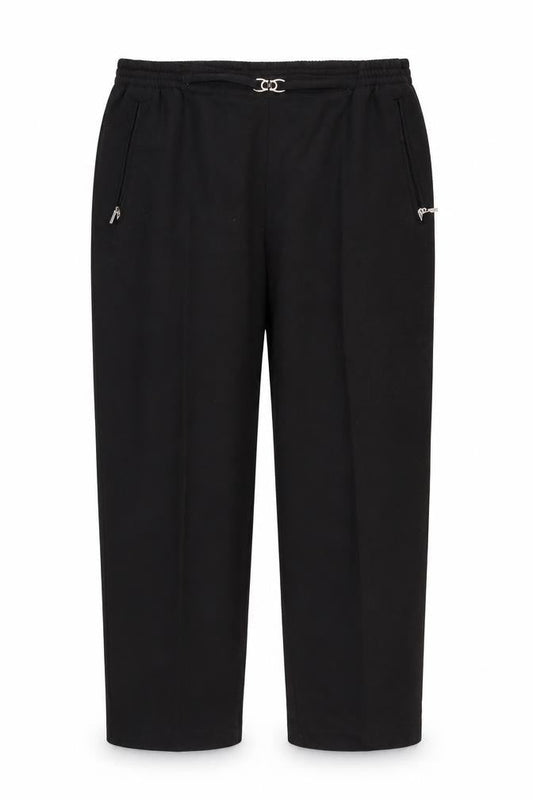 CANDA Womens Black   Trousers  Size 12  - Stretch waistband
