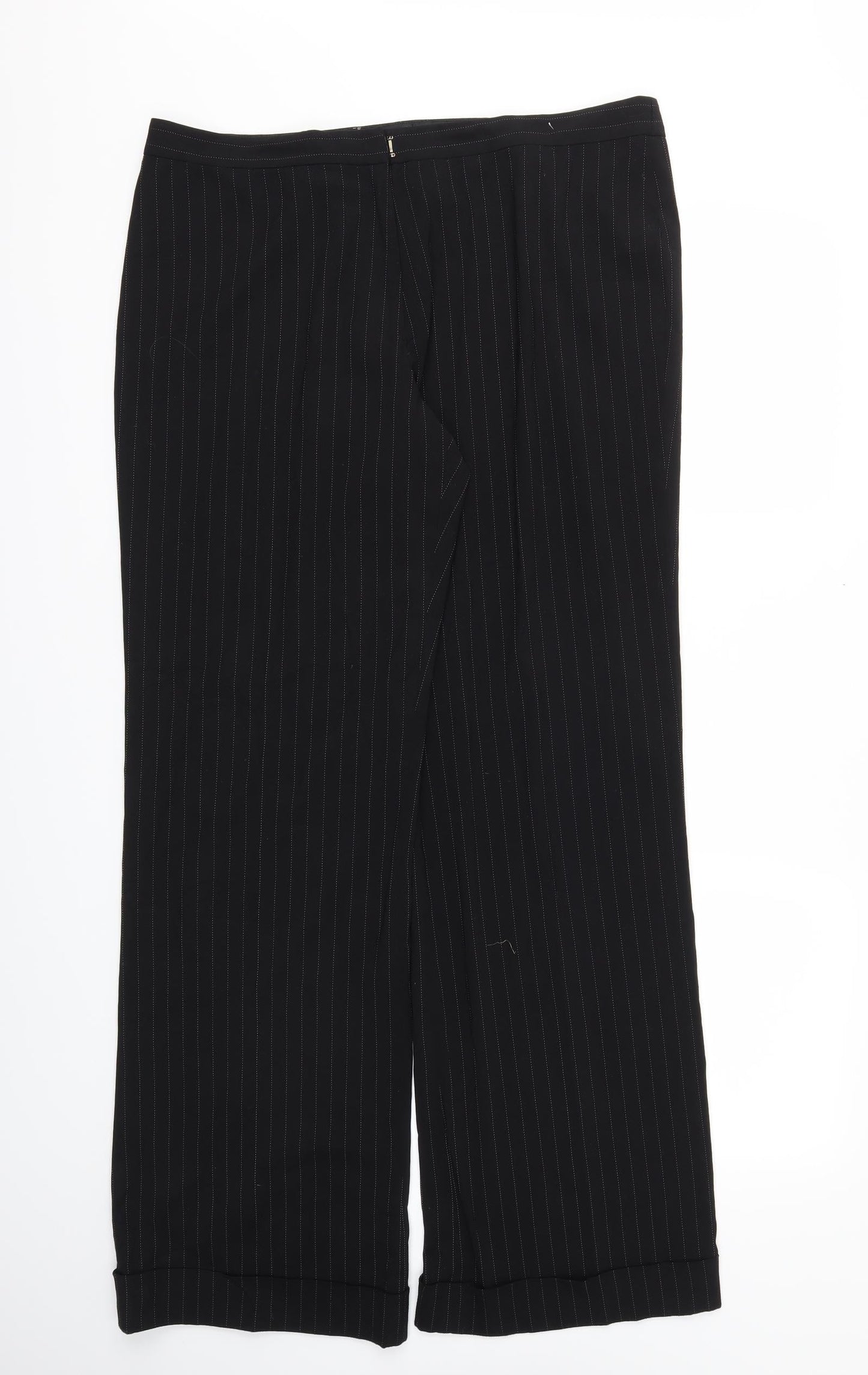 Oasis Womens Black   Trousers  One Size L34 in