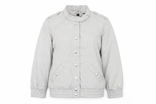 H&M Womens Green   Jacket Coat Size 6