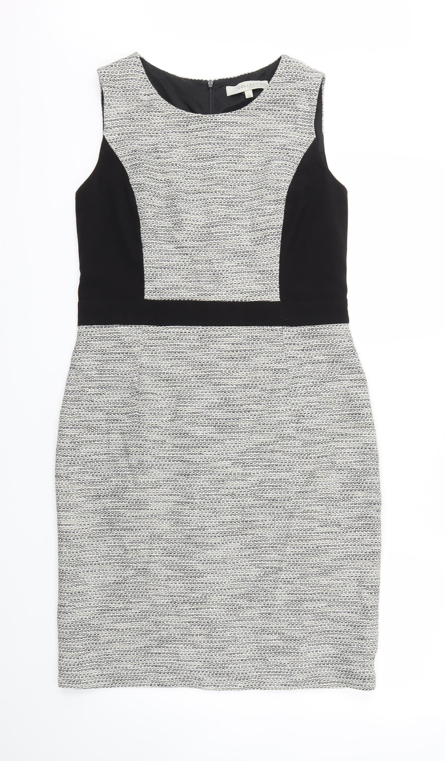 jhon lewis Womens Grey   A-Line  Size 12