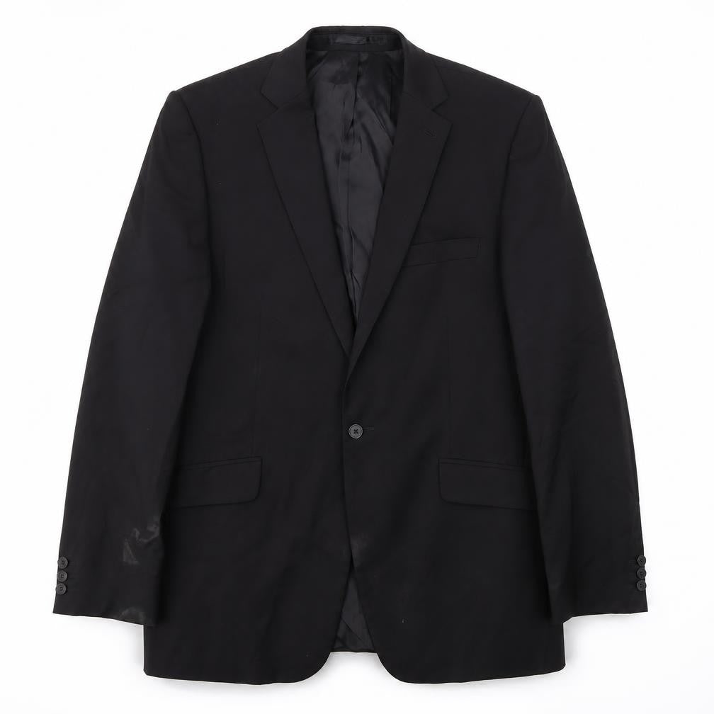 STVDIO Mens Black   Jacket Blazer Size 42