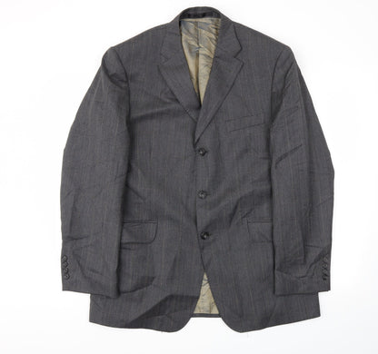Preworn Mens Grey   Jacket Blazer Size 40