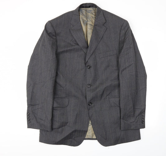 Preworn Mens Grey   Jacket Blazer Size 40