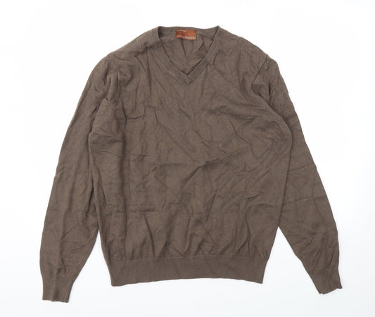 M&S Mens Brown   Pullover Sweatshirt Size M