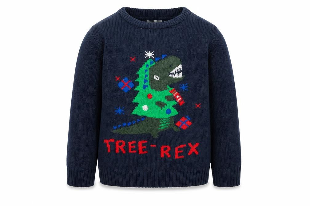urban rascals Boys Blue Animal Print  Pullover Sweatshirt Size 5-6 Years