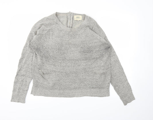 Papaya Womens Grey   Pullover Jumper Size M
