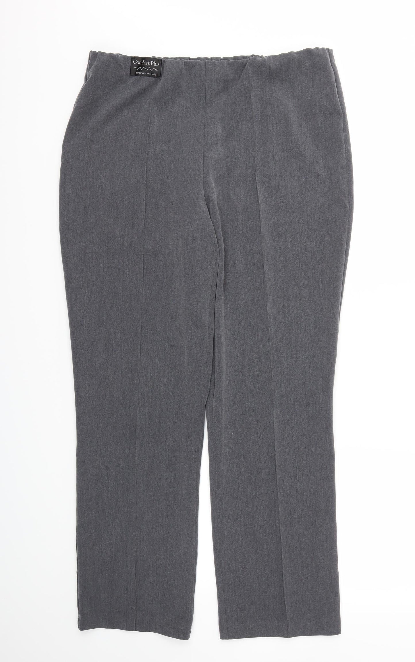 VIDA VI Womens Grey   Trousers  Size 14 L29 in