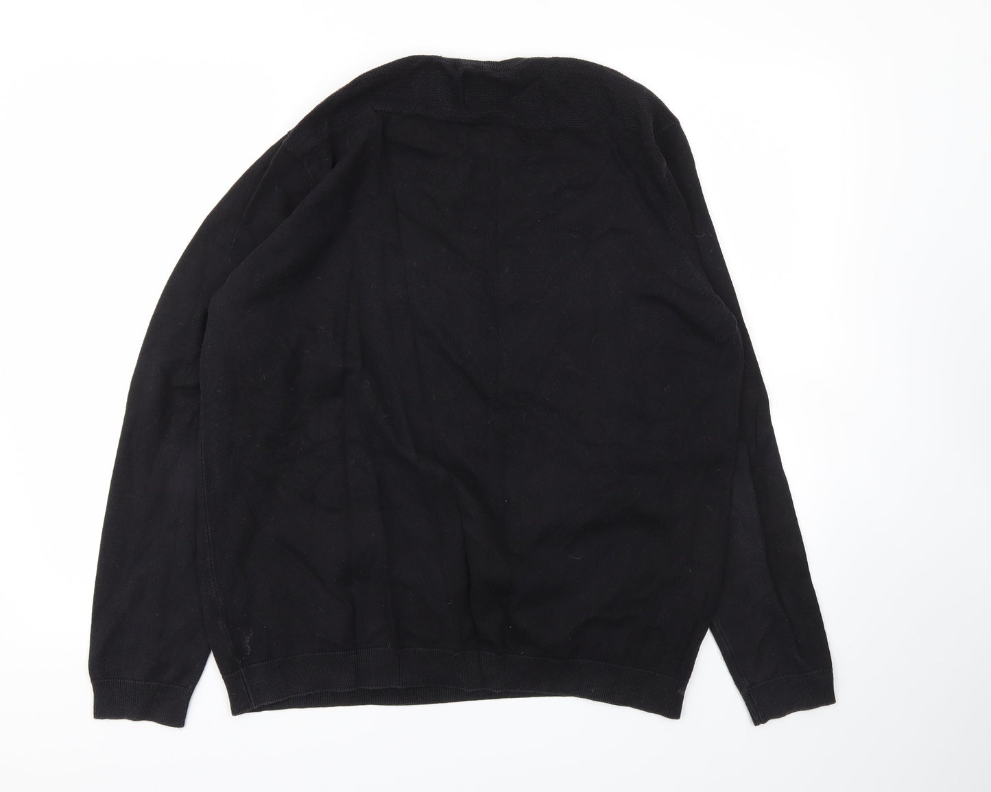 Burton Menswear Mens Black   Pullover Sweatshirt Size L