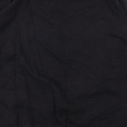 Preloved Burton Menswear Mens Black   Pullover Sweatshirt Size L - Label