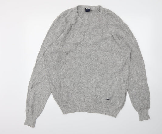 SPORT Mens Grey   Pullover Sweatshirt Size XL