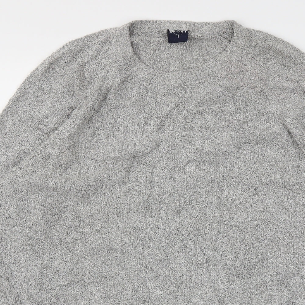 SPORT Mens Grey   Pullover Sweatshirt Size XL