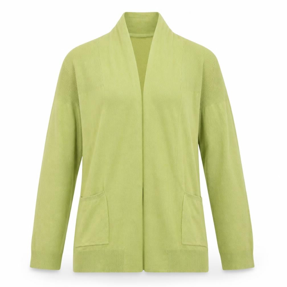 Bonmarché Womens Green Cardigan Jumper Size M