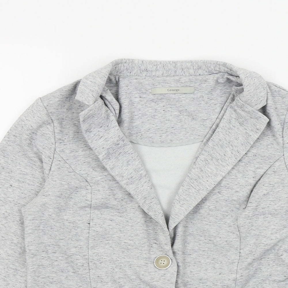 George Womens Grey   Jacket Poncho Size 14