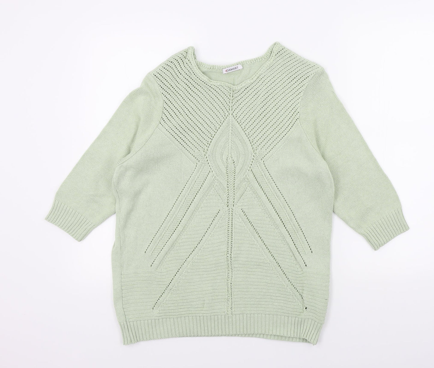 DMART Womens Gold   Pullover Jumper Size 14