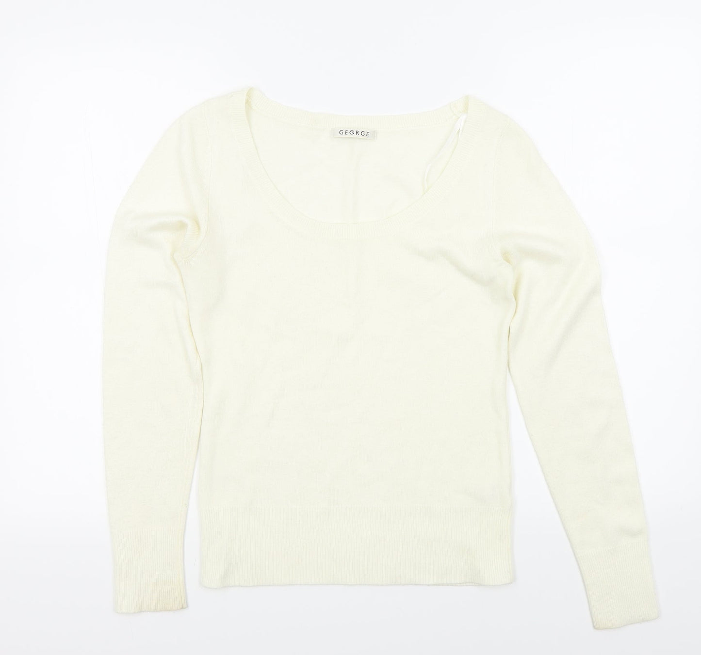 George Womens Beige   Pullover Jumper Size 8