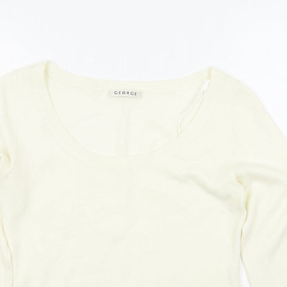 George Womens Beige   Pullover Jumper Size 8