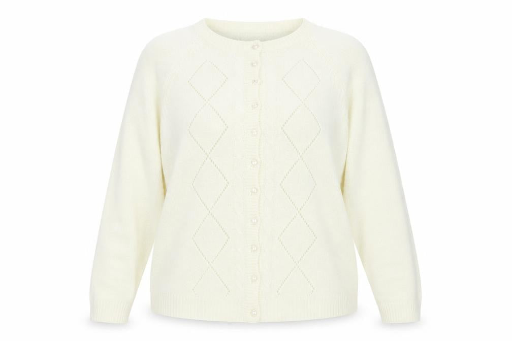 INVITATION Womens Beige   Cardigan Jumper Size S