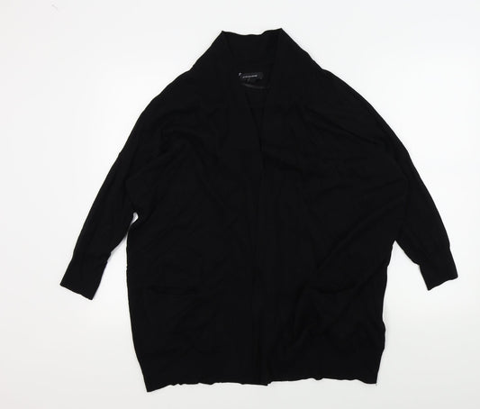 Primark Womens Black   Cardigan Jumper Size 12