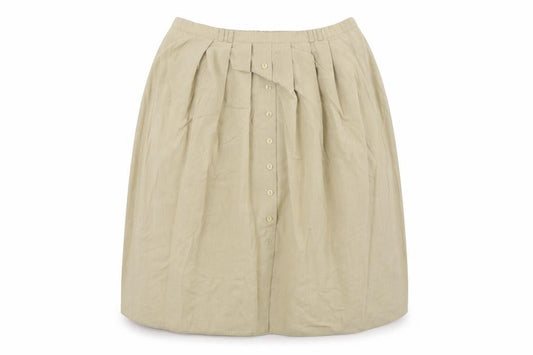 Bonmarché Womens Beige Flare Skirt Size 22 in