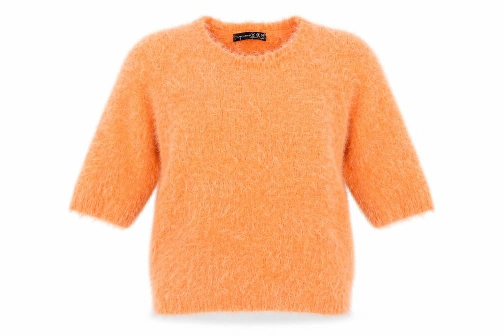 Primark Womens Orange   Pullover Jumper Size 12