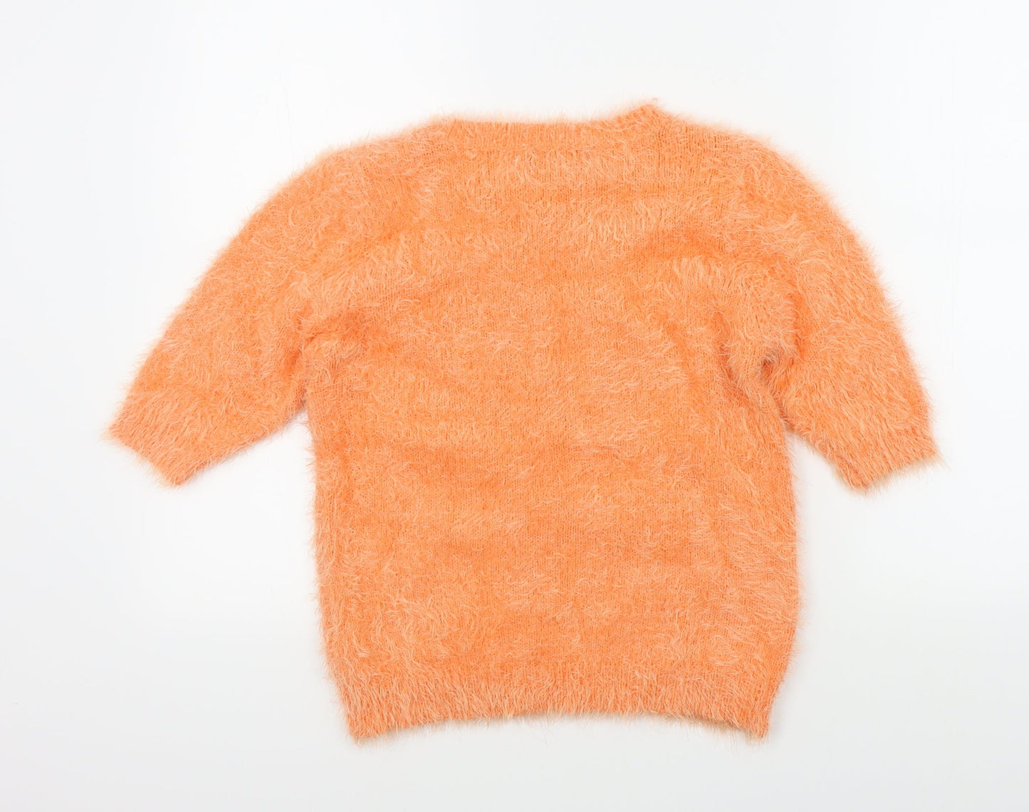 Primark Womens Orange   Pullover Jumper Size 12