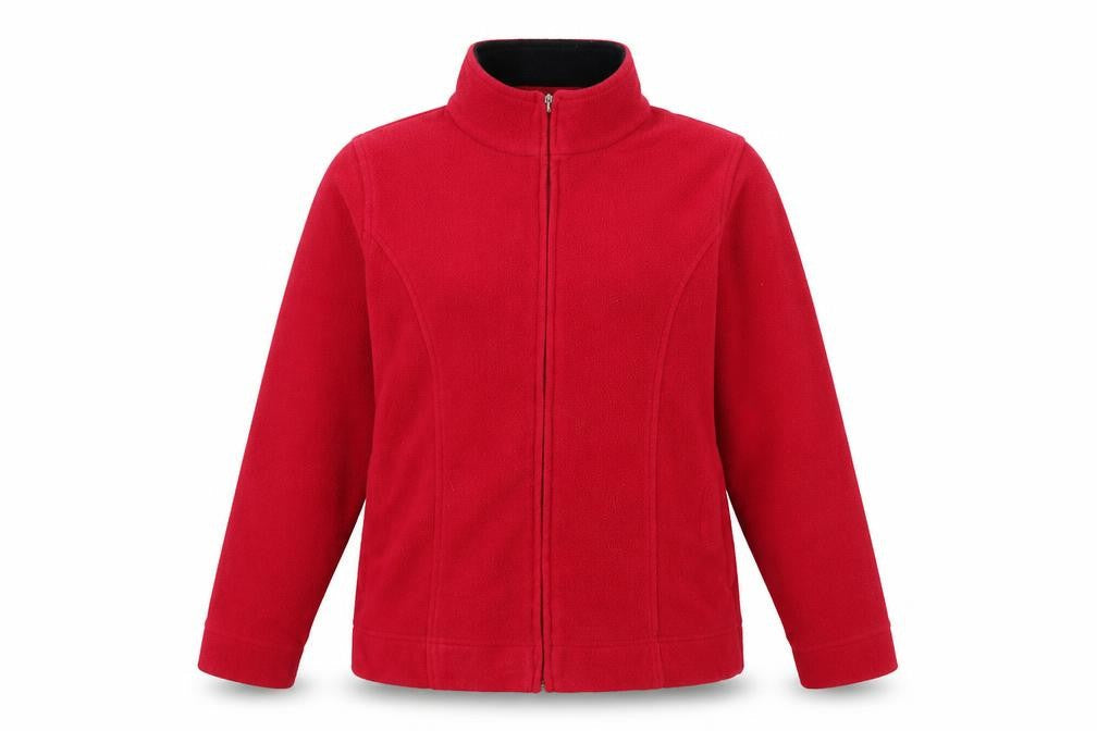 EWM Womens Pink  Fleece Full Zip Jumper Size S