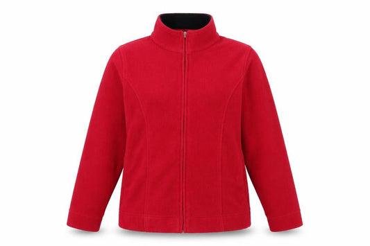 EWM Womens Pink  Fleece Full Zip Jumper Size S