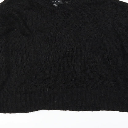 New Look Womens Black   Pullover Jumper Size L