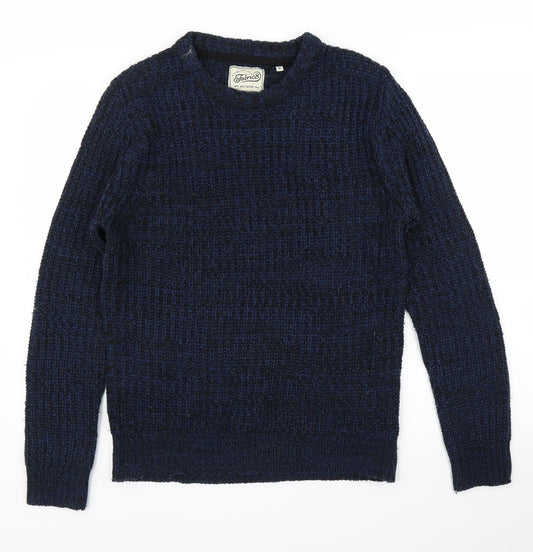 Fabric 8 Mens Blue   Pullover Jumper Size M
