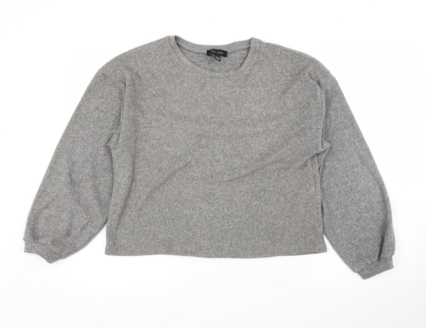 New Look Womens Grey   Pullover Jumper Size M