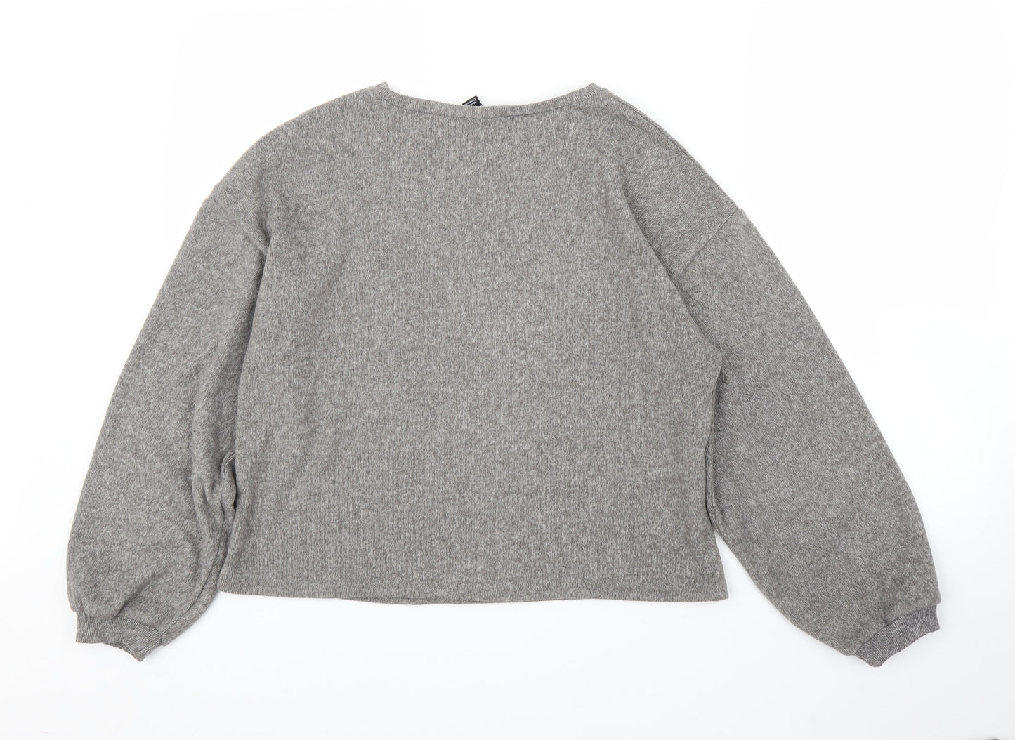 New Look Womens Grey   Pullover Jumper Size M