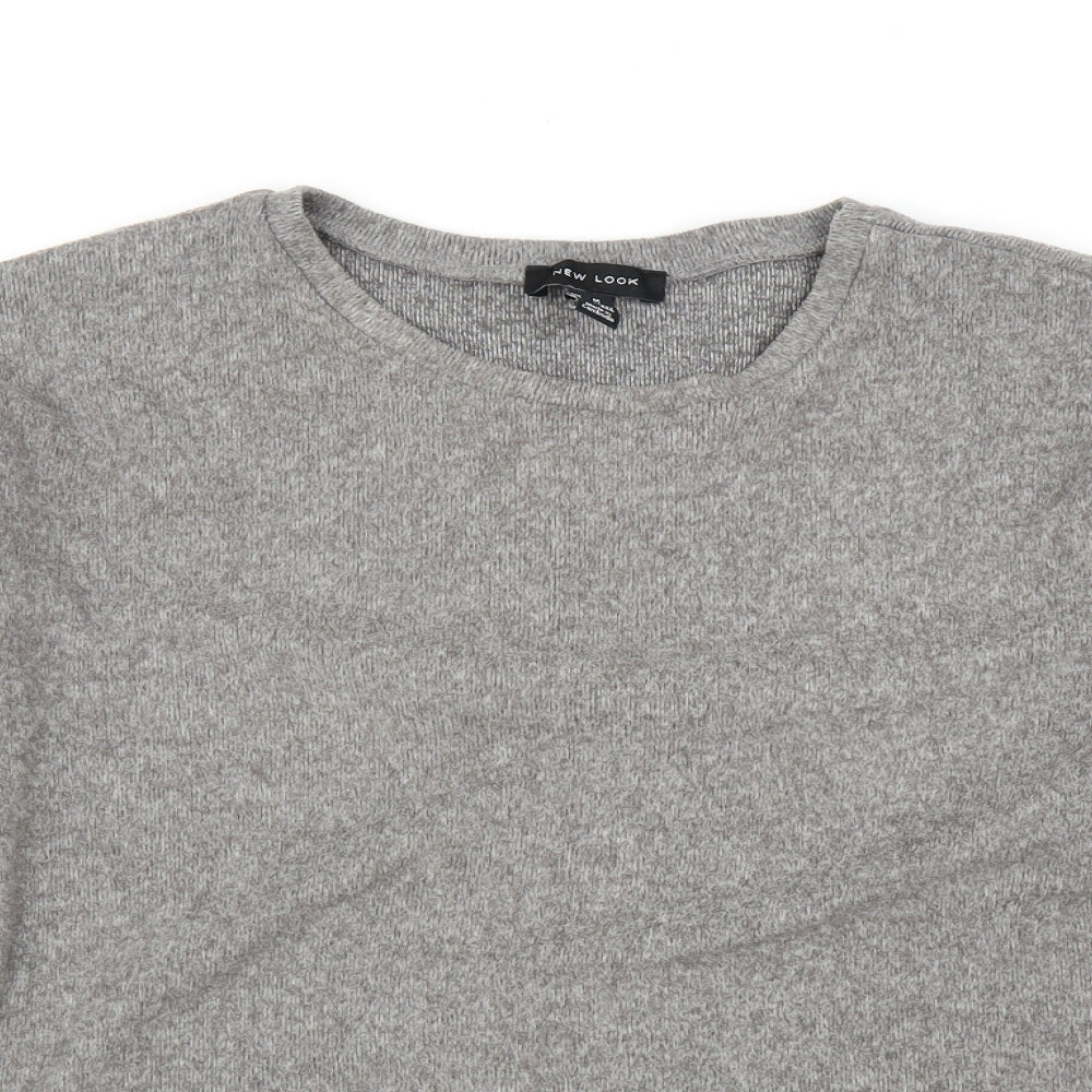 New Look Womens Grey   Pullover Jumper Size M