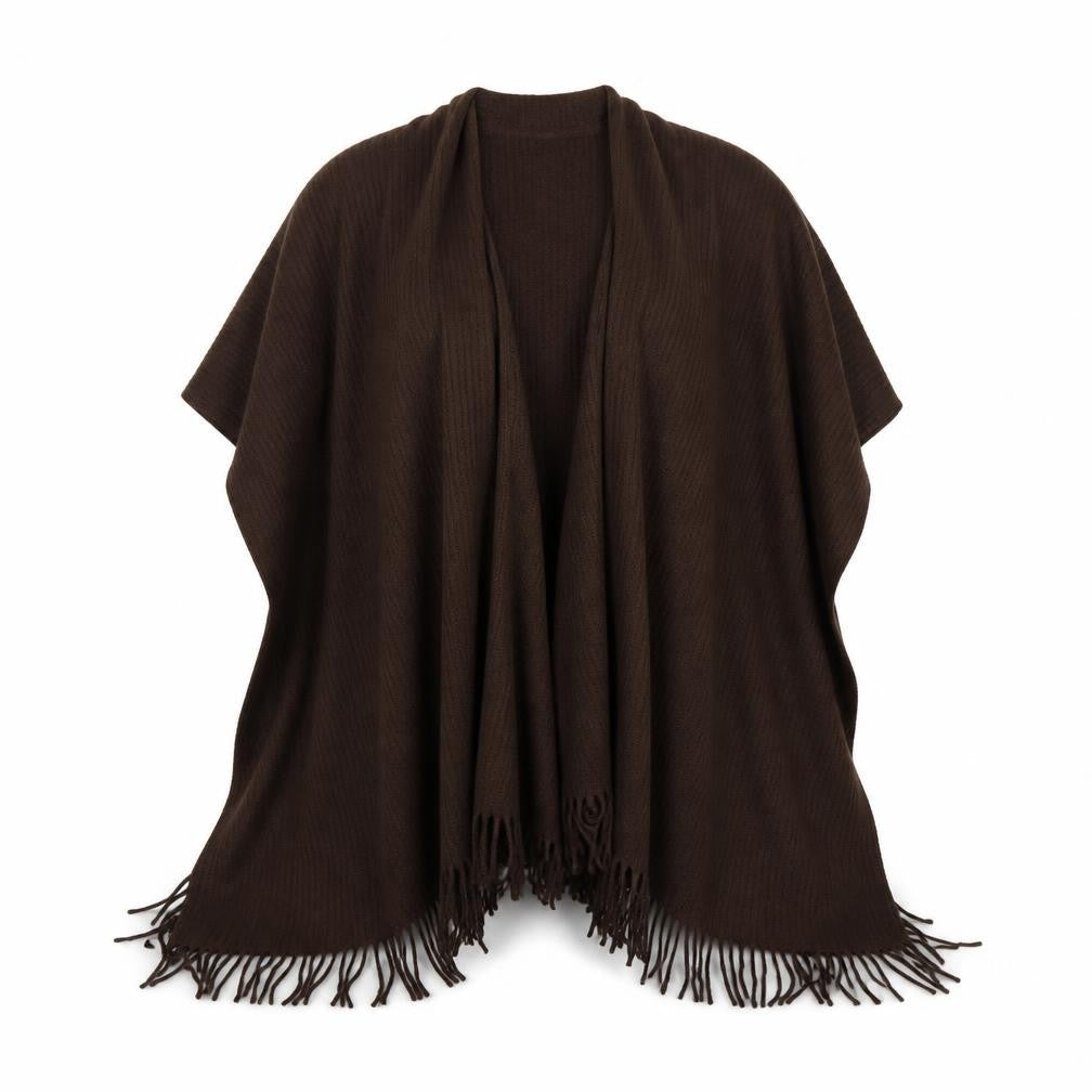 Preworn Womens Brown   Cape Jumper Size M