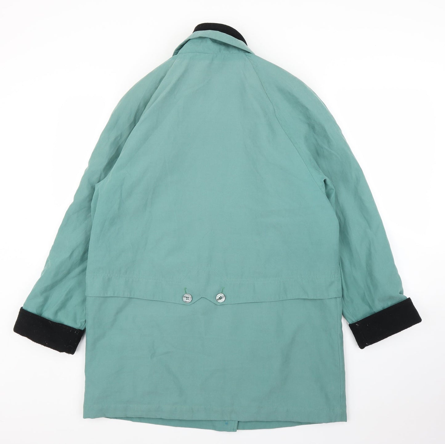 Preworn Womens Green   Overcoat Coat Size 12