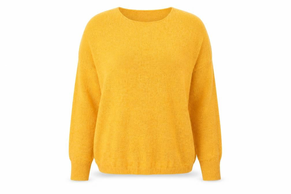 Primark Womens Yellow   Pullover Jumper Size M