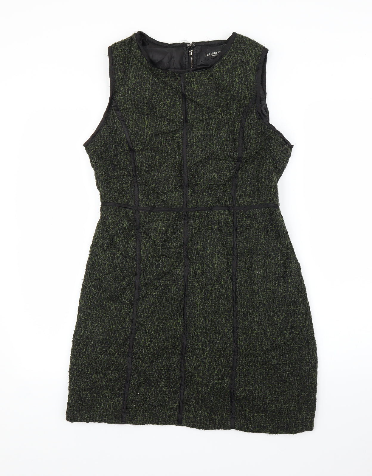 Cherry Couture Womens Green   Sheath  Size M