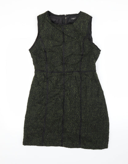 Cherry Couture Womens Green   Sheath  Size M