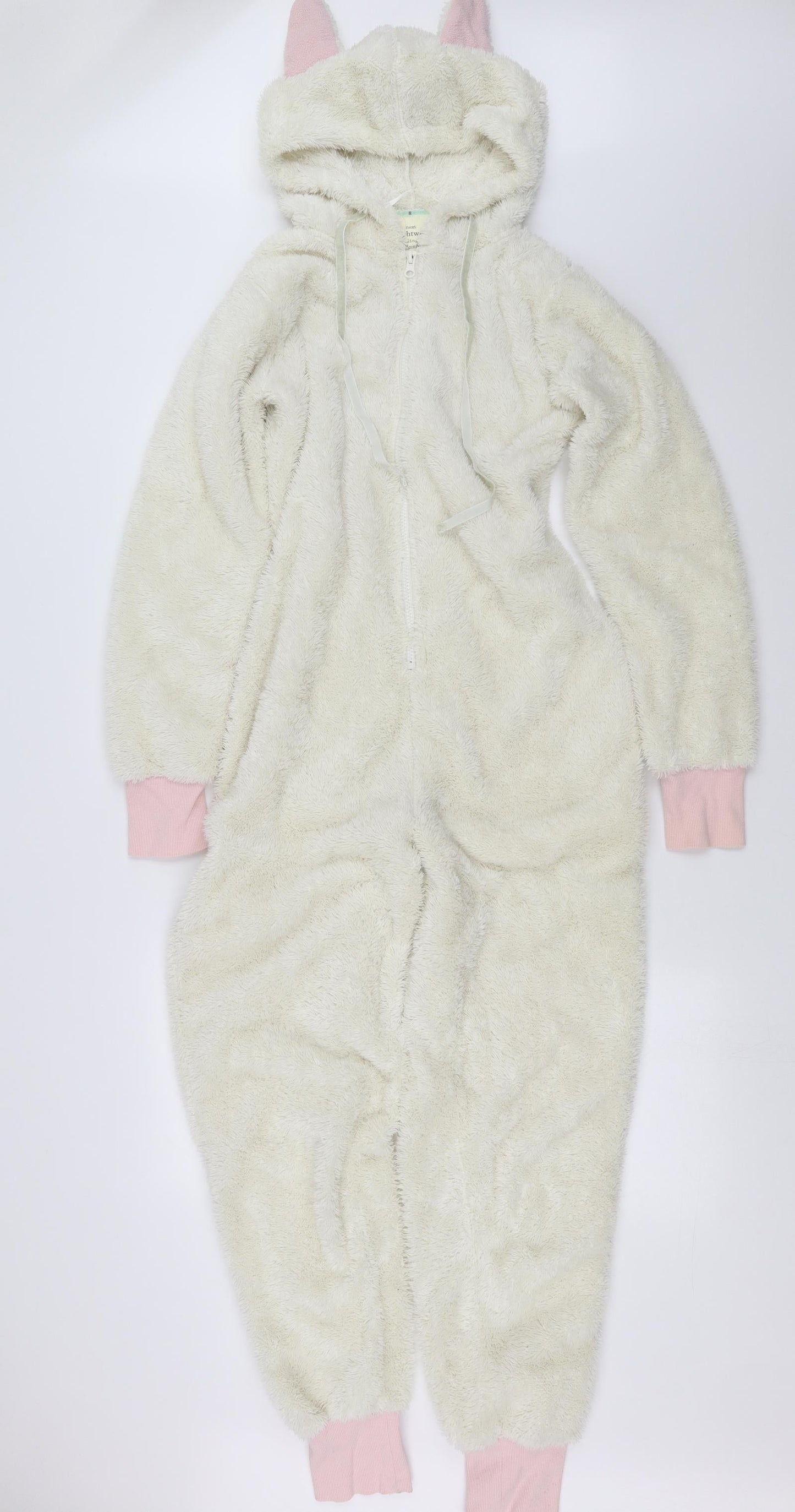 NEXT Womens Ivory Solid  Top One Piece Size XS  - onesie