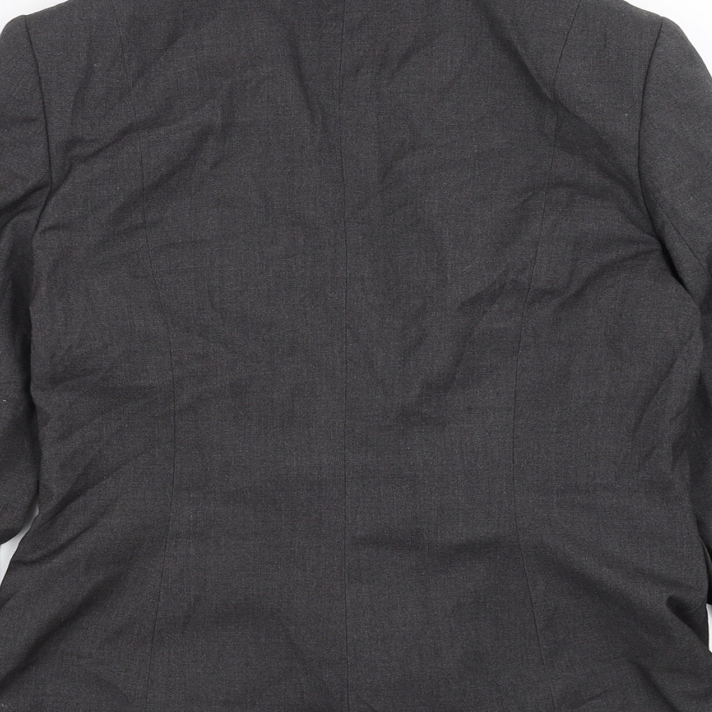 Marks and Spencer Womens Grey   Jacket Suit Jacket Size 12