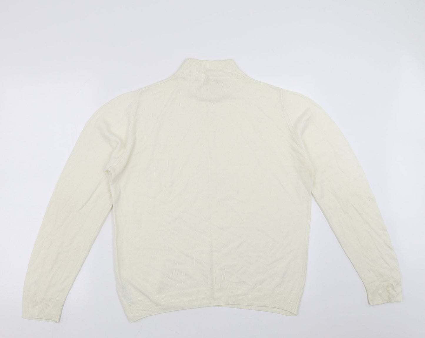 Marks and Spencer Womens Ivory   Pullover Jumper Size 12