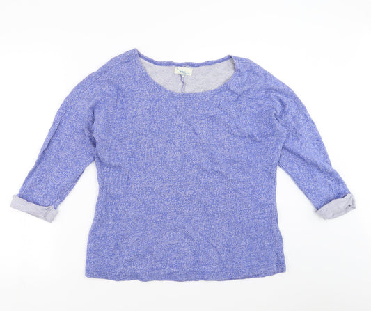 Twintip Womens Blue   Pullover Sweatshirt Size M