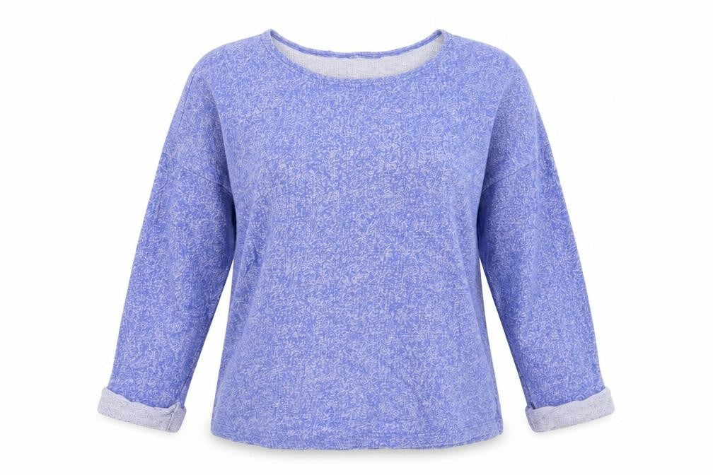Twintip Womens Blue   Pullover Sweatshirt Size M