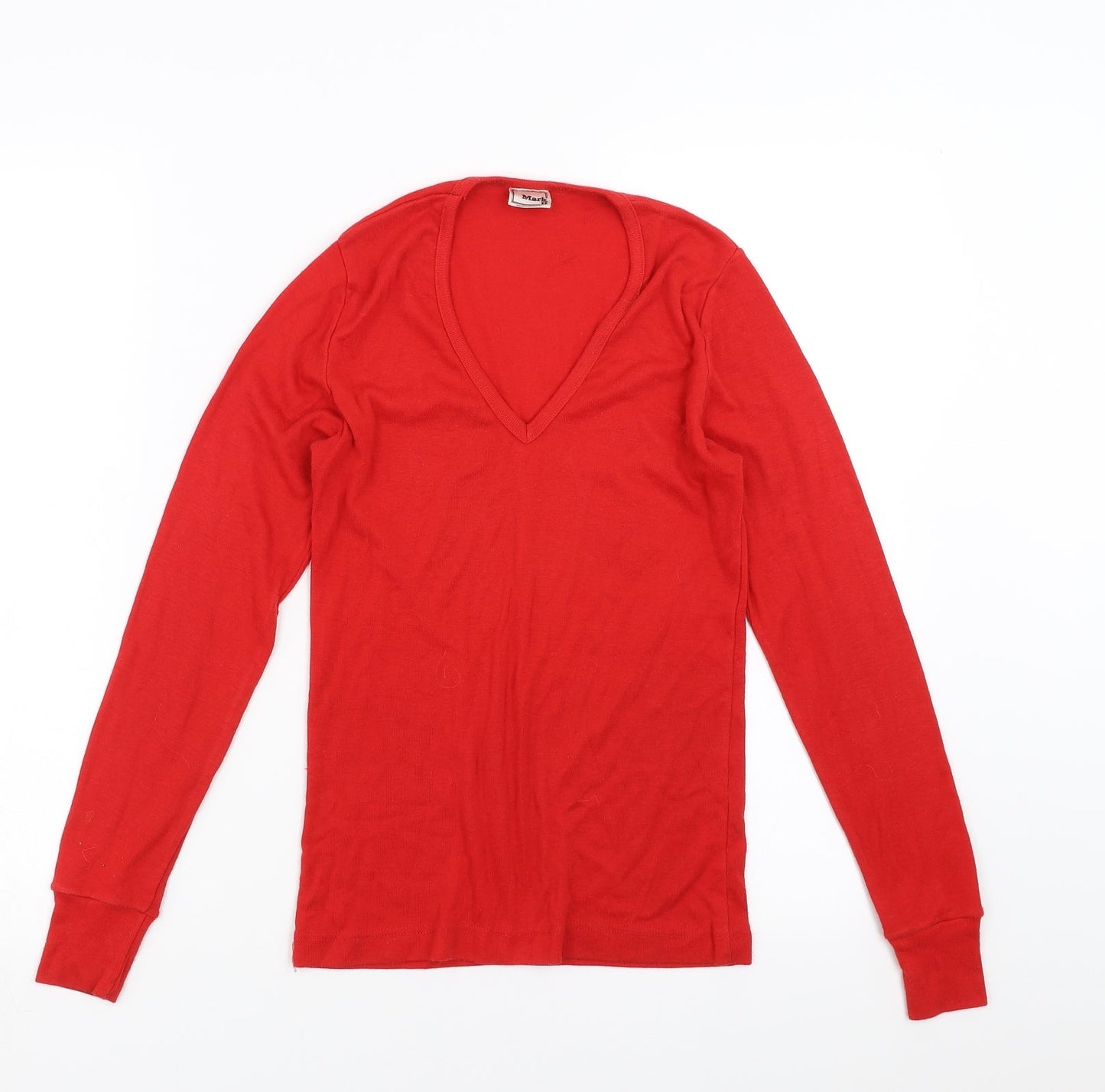 mark II Womens Red   Basic T-Shirt Size M