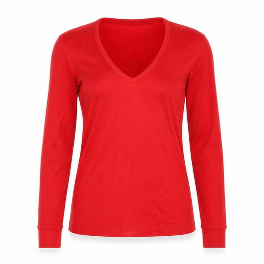mark II Womens Red   Basic T-Shirt Size M
